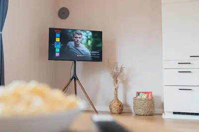 TV/Unterhaltungsangebot in der Unterkunft JAKSE-Apartments - Dein Ruhepol an der Nordseeküste mit Sauna
