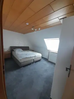 Ein Bett oder Betten in einem Zimmer der Unterkunft Ferienwohnung Stefan Schwiemann