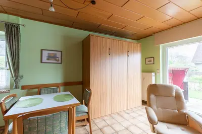 Ein Sitzbereich in der Unterkunft Haus Am Häfchenweg, Wohnung 1