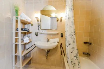 Ein Badezimmer in der Unterkunft Haus Frauenpreiss F107