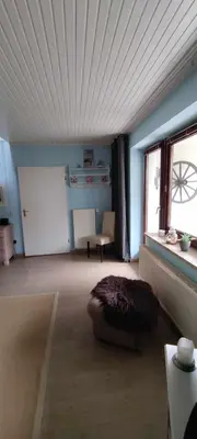 Ein Sitzbereich in der Unterkunft Fewo Leopold - Ferienwohnung 1