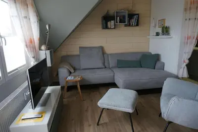 TV/Unterhaltungsangebot in der Unterkunft Vinnenhus Wohnung 06