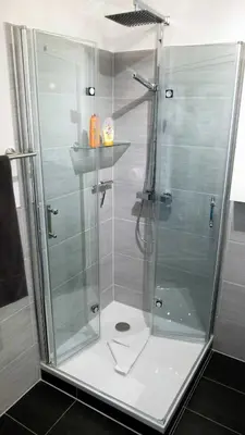 Ein Badezimmer in der Unterkunft strandnahe TRAUMWOHNUNGEN 1 2