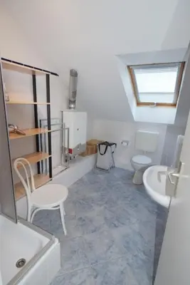 Ein Badezimmer in der Unterkunft Ferienhaus Helder
