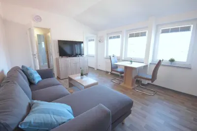 TV/Unterhaltungsangebot in der Unterkunft Appartementhaus Nige Ooge Wohnung Nr 12