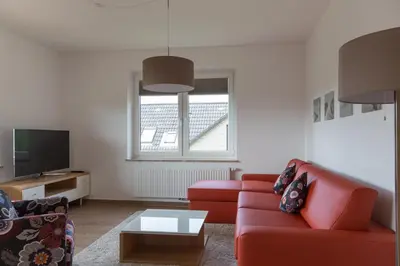 TV/Unterhaltungsangebot in der Unterkunft Apartments Christiansen