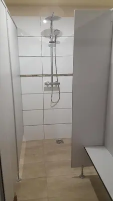 Ein Badezimmer in der Unterkunft Tiny House Cuxhaven am See