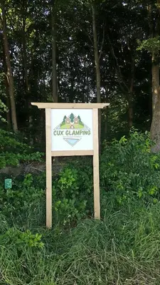 Naturlandschaft in der Nähe des Campingplatzes