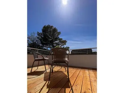 Grundriss der Unterkunft Beach Hut Modern Retreat