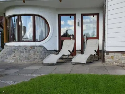 Ein Garten an der Unterkunft Buschsand Lee Comfortable holiday residence