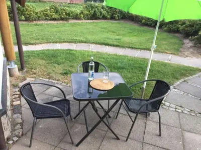 Ein Garten an der Unterkunft Buschsand Lee Comfortable holiday residence