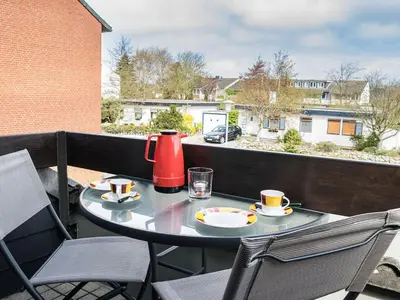 Ein Balkon oder eine Terrasse in der Unterkunft Apartment 2 holiday home Speckert