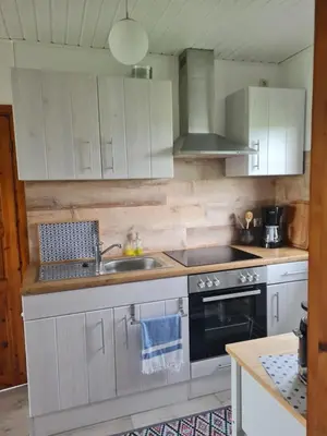 Küche/Küchenzeile in der Unterkunft Ferienhaus Weitblick