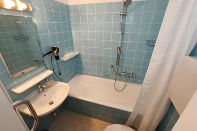 Ein Badezimmer in der Unterkunft Watt n Meer