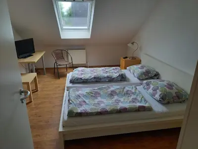 Ein Bett oder Betten in einem Zimmer der Unterkunft Zimmer Lummerland