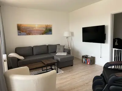 TV/Unterhaltungsangebot in der Unterkunft Wellness-Ferienwohnung Meeresrauschen