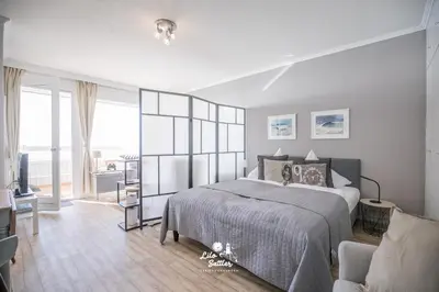 Ein Bett oder Betten in einem Zimmer der Unterkunft 