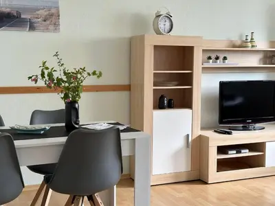 TV/Unterhaltungsangebot in der Unterkunft Haus Sonneneck 3