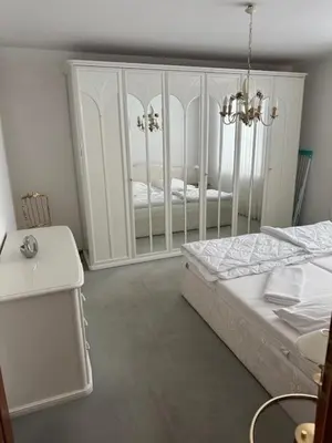 Ein Bett oder Betten in einem Zimmer der Unterkunft Kampweg 1 Wohnung Nr 3