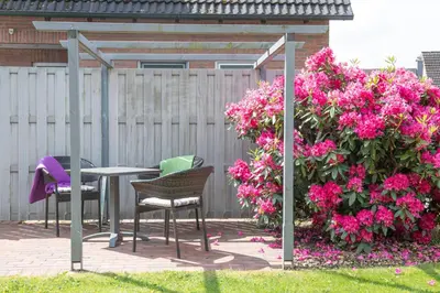 Ein Garten an der Unterkunft Seeluft