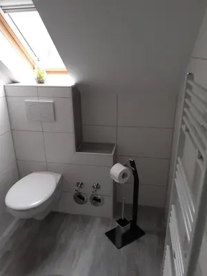 Ein Badezimmer in der Unterkunft Seepferdchen - a43543
