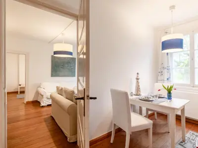 Ein Bett oder Betten in einem Zimmer der Unterkunft Apartment Gut Hörne-2 by Interhome