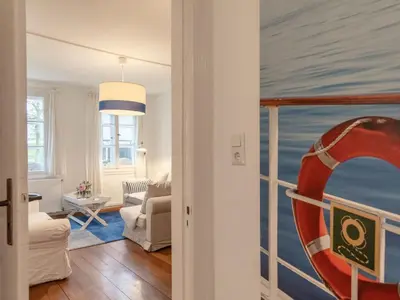 Ein Sitzbereich in der Unterkunft Apartment Gut Hörne-2 by Interhome
