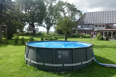 Der Swimmingpool an oder in der Nähe von Urlaub auf dem Janssenhof
