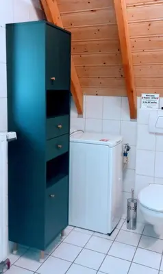 Ein Badezimmer in der Unterkunft Dodegge