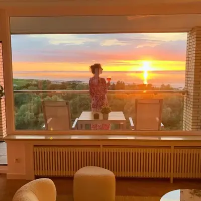 Panoramameerblicksuite direkt am Strand