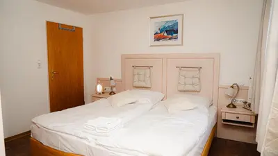 Ein Bett oder Betten in einem Zimmer der Unterkunft Zur-Erholung Büsum