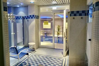 Ein Badezimmer in der Unterkunft Panorama Whg 25, 2 OG