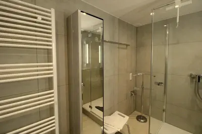 Ein Badezimmer in der Unterkunft Panorama Whg 25, 2 OG