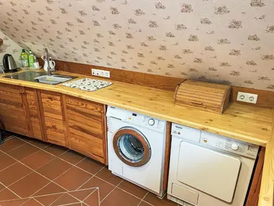 Küche/Küchenzeile in der Unterkunft Apartment Winona by Interhome