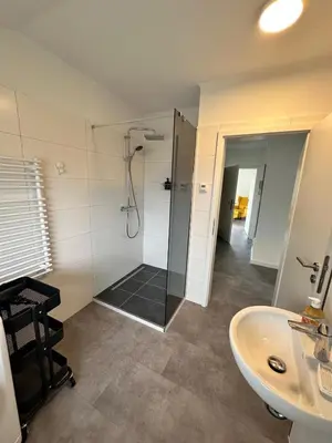 Ein Badezimmer in der Unterkunft Nordsee Oase