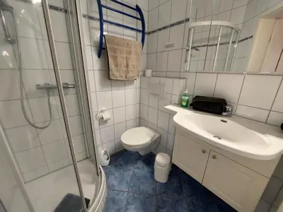 Ein Badezimmer in der Unterkunft Sonnenstrahl Nr5