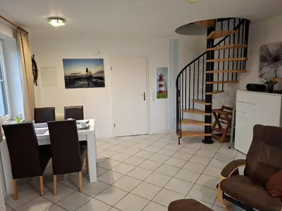 Ein Sitzbereich in der Unterkunft Sonnenstrahl Nr14 - b66824