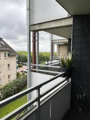 Ein Balkon oder eine Terrasse in der Unterkunft Apartment MeerZeit Wohnung 207