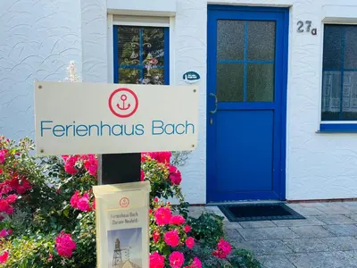 Ein Zertifikat, Auszeichnung, Logo oder anderes Dokument, das in der Unterkunft Ferienhaus Bach ausgestellt ist
