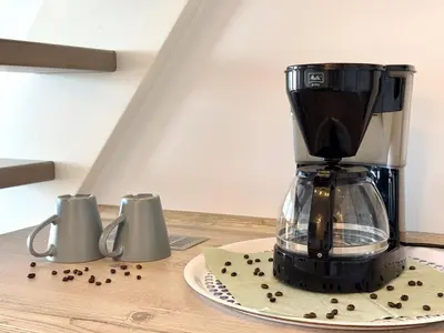 Kaffee-/Teezubehör in der Unterkunft Penthouse de Hester