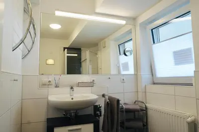 Ein Badezimmer in der Unterkunft Penthouse de Lünk