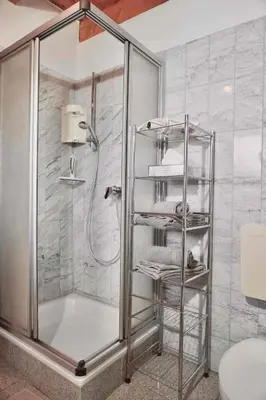 Ein Badezimmer in der Unterkunft Ferienhaus Nordwind