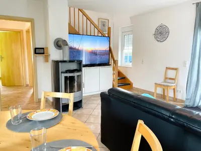 TV/Unterhaltungsangebot in der Unterkunft Villa Seestern