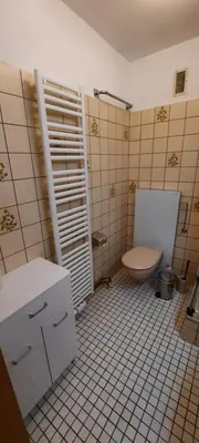 Ein Badezimmer in der Unterkunft Haus Seehütte 208