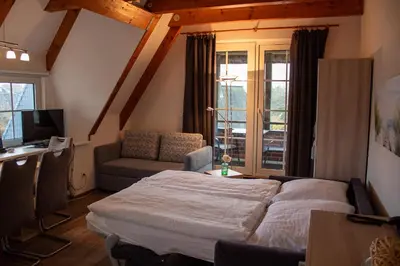 Ein Bett oder Betten in einem Zimmer der Unterkunft Appartement 