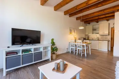 Küche/Küchenzeile in der Unterkunft Appartement 