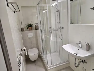 Ein Badezimmer in der Unterkunft Appartement 