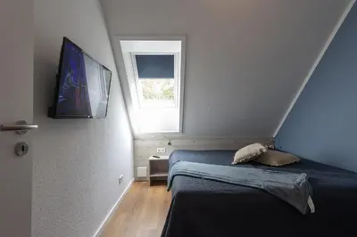 TV/Unterhaltungsangebot in der Unterkunft Ferienreihenhaus 