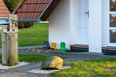Ein Garten an der Unterkunft Ferienhaus 