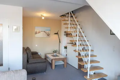 Ein Sitzbereich in der Unterkunft Appartement 